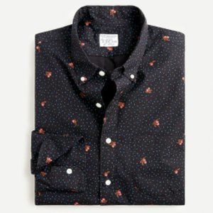 J Crew slim stretch Secret Wash Poplin Button Down